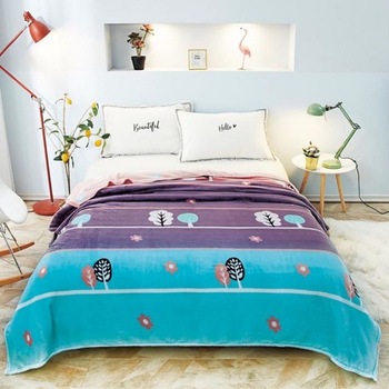 Patura Cocolino de pat dublu, 200/230, multicolor, Casa de Vis, F1B69 Patura Cocolino de pat dublu, 200/230, multicolor, Casa de Vis, F1B69