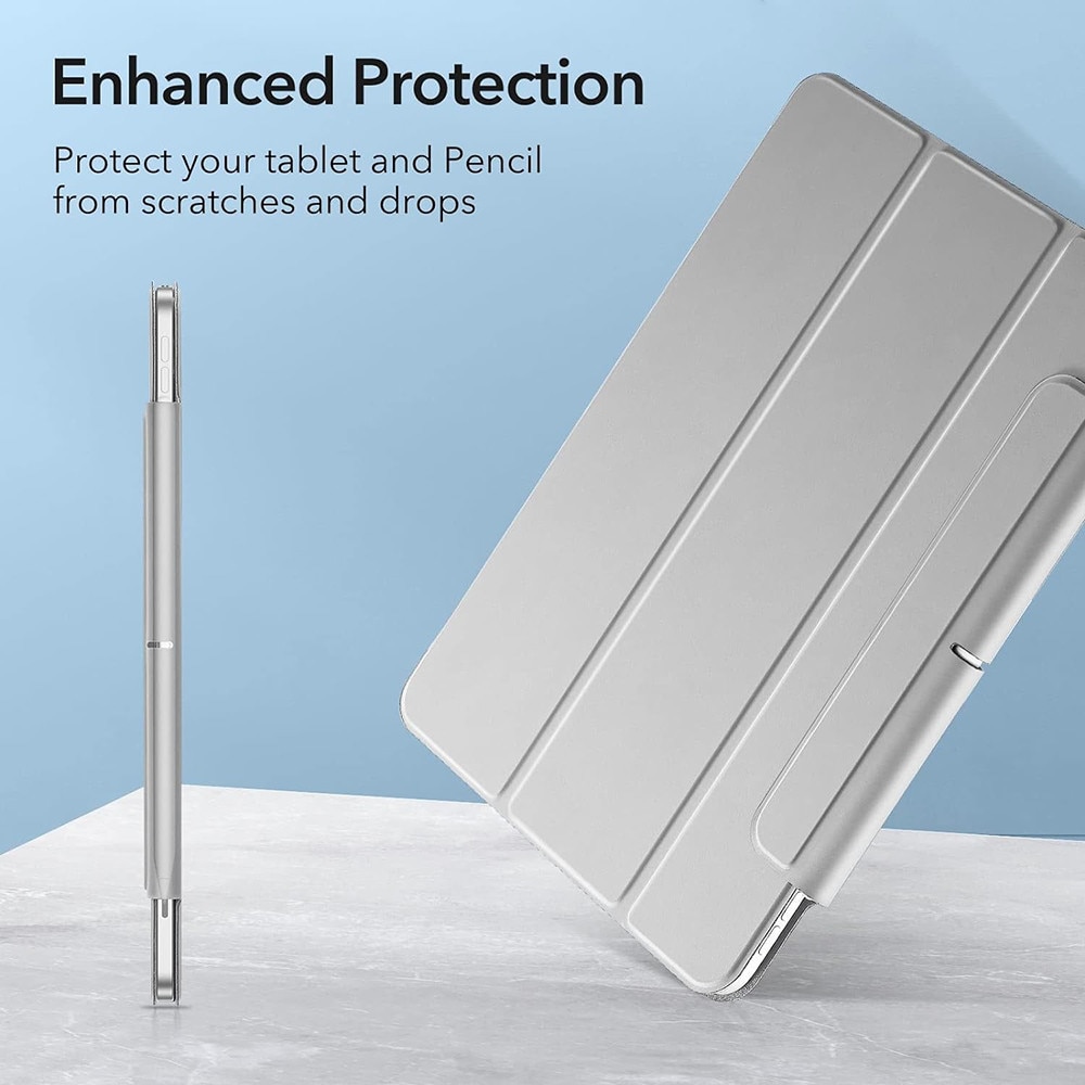 Husa pentru iPad Pro 11 2018 / iPad Air 4 / 5 / 11 (2020/2022/2024) - ESR Rebound Magnetic - Grey
