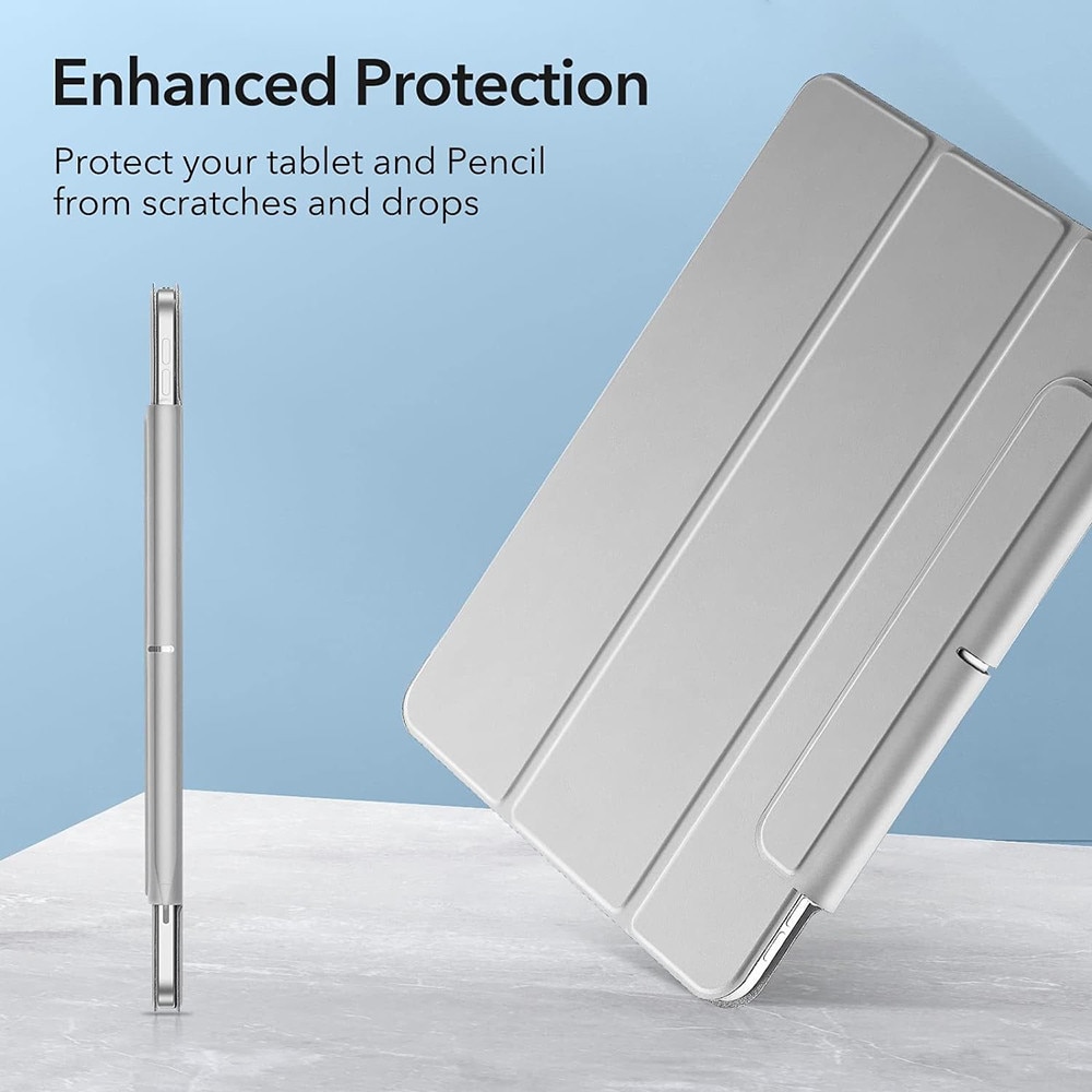 Husa pentru iPad Pro 11 2018 / iPad Air 4 / 5 / 11 (2020/2022/2024) - ESR Rebound Magnetic - Grey