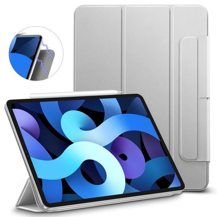 ESR Rebound Magnetic Tablet tok, iPad Air 4 (2020) tablethez, ezüst
