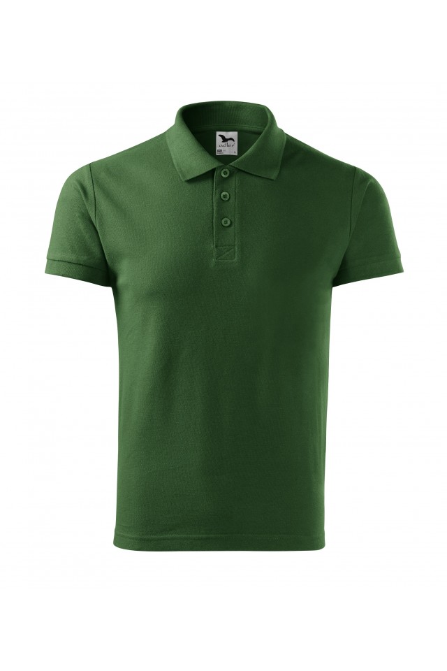 Tricou polo pentru barbati, Verde sticla, 212-06, Verde