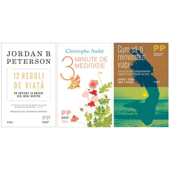 Pachet meditatie, 3 carti Pachet meditatie, 3 carti