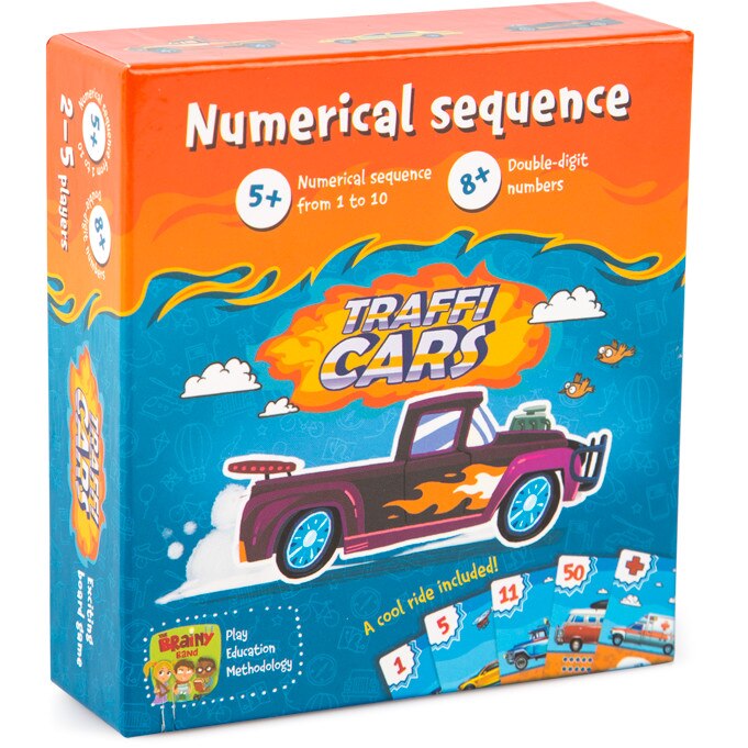 Joc educativ Invatam numerele si antrenam memoria - TRAFFICARS