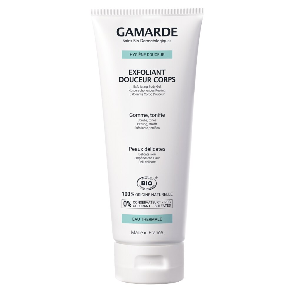 Exfoliant de corp delicat Gamarde, 200 ml