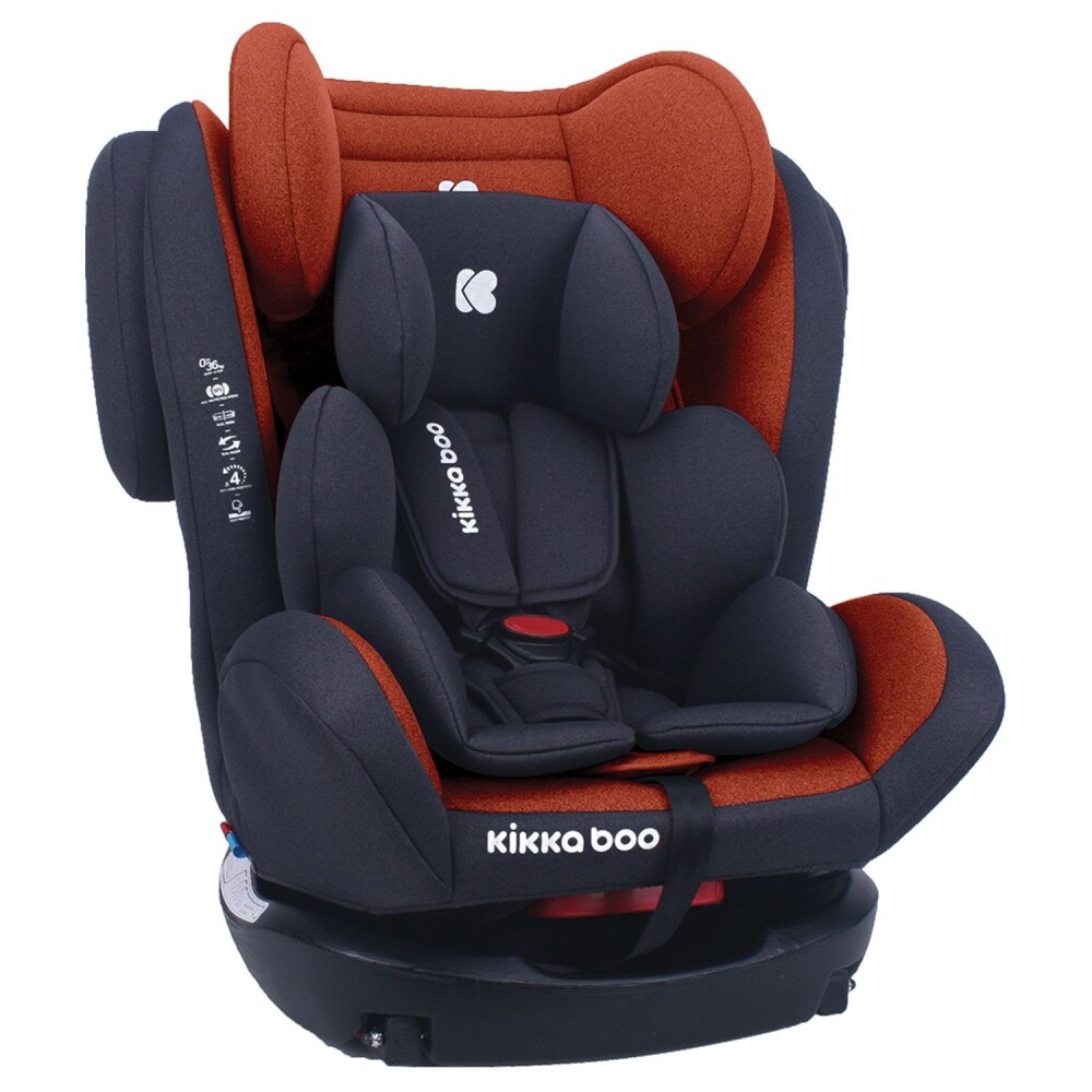 Scaun auto cu isofix 0-36 kg 4 Fix Orange 2020