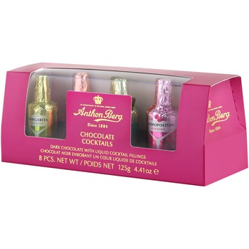 Praline cu cocktail Anthon Berg Chocolate Cocktails Bottles, 8buc/cutie 125g Praline cu cocktail Anthon Berg Chocolate Cocktails Bottles, 8buc/cutie 125g