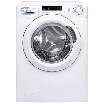 Masina de spalat rufe Candy Smart CS 1482/1-S, 8 kg, 1400 rpm, Clasa D, Kg Detector, Easy Iron, Alb Masina de spalat rufe Candy Smart CS 1482/1-S, 8 kg, 1400 rpm, Clasa D, Kg Detector, Easy Iron, Alb
