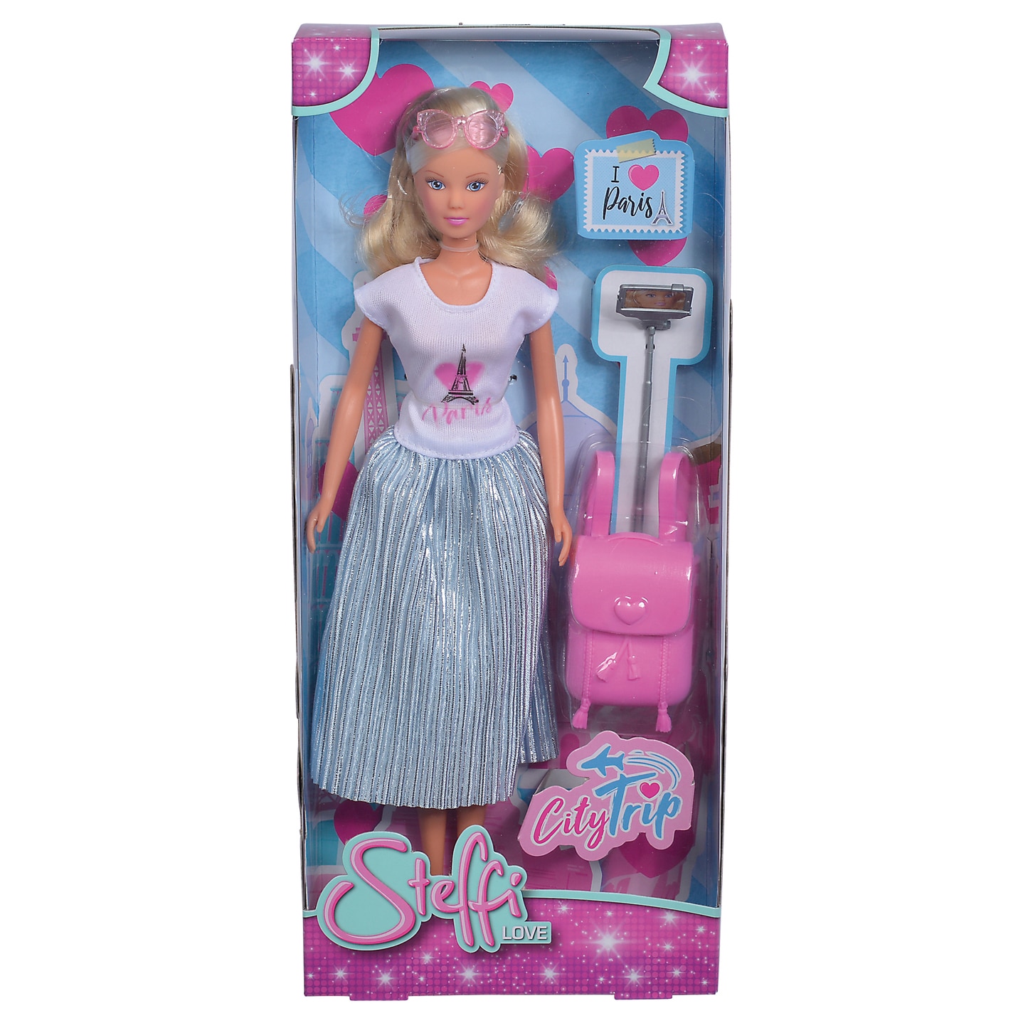 Papusa Steffi Love - City trip, 29 cm
