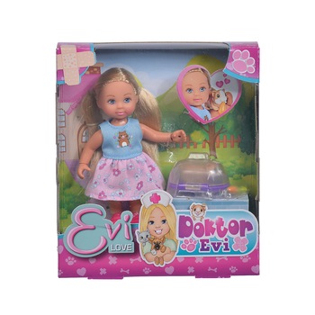 Set de joaca Evi Love - Doctor Evi, guinea pig, 12 cm Set de joaca Evi Love - Doctor Evi, guinea pig, 12 cm