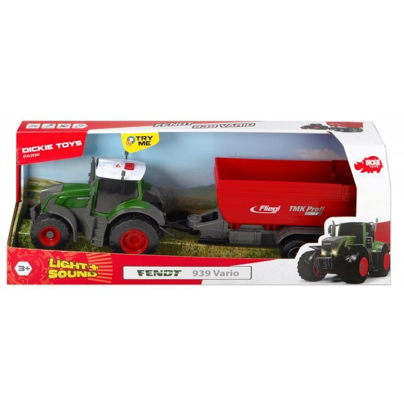 Tractor Dickie Toys - Fendt 939 Vario, 41 cm