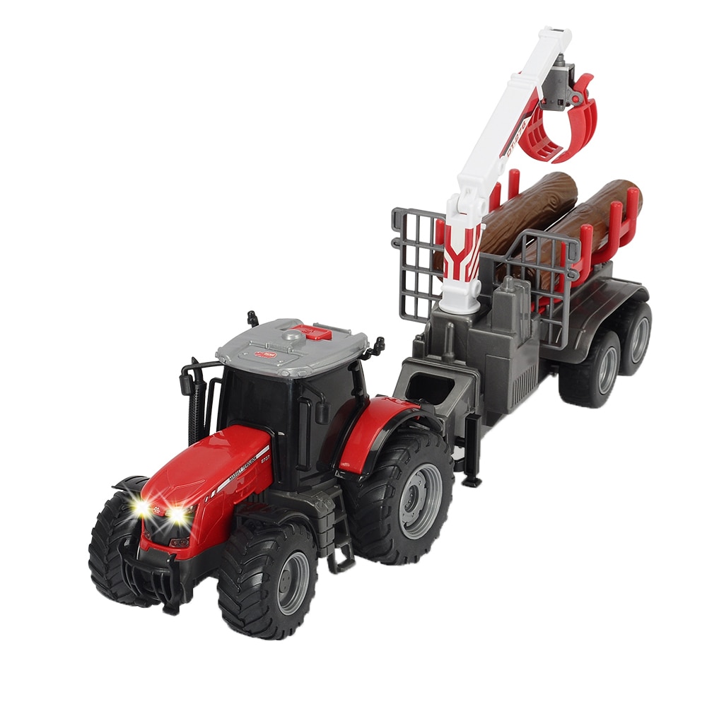 Tractor Dickie Toys - Massey Ferguson 8737, 42 cm