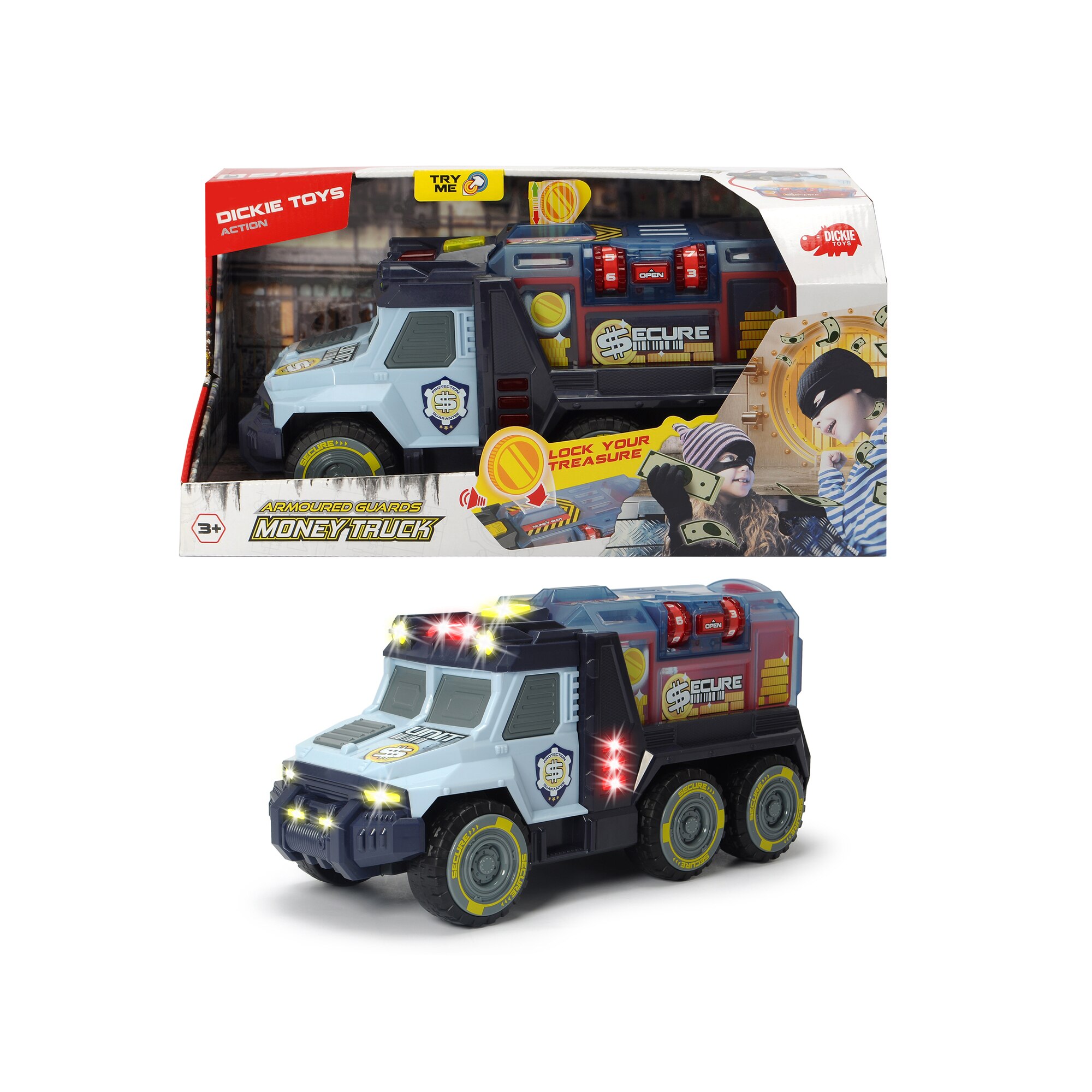 Camion Dickie Toys - Money Truck