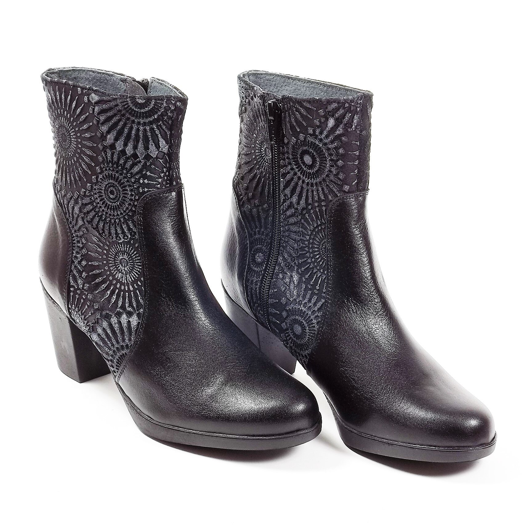 Botine Vertigo 15533, Negru, 38