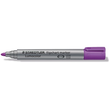 Marker flipchart Staedtler 2mm mov ST3569 Marker flipchart Staedtler 2mm mov ST3569