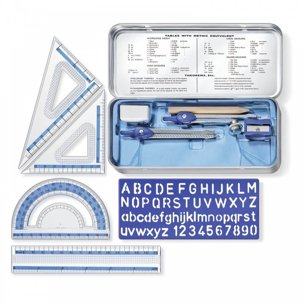 Trusa geometrie 10 piese Staedtler ST-557-10
