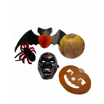 Set Atelier 5 accesorii decorative pentru Halloween Set Atelier 5 accesorii decorative pentru Halloween
