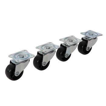 Set 4 mini roti 41mm, rotative, Silverline Set 4 mini roti 41mm, rotative, Silverline