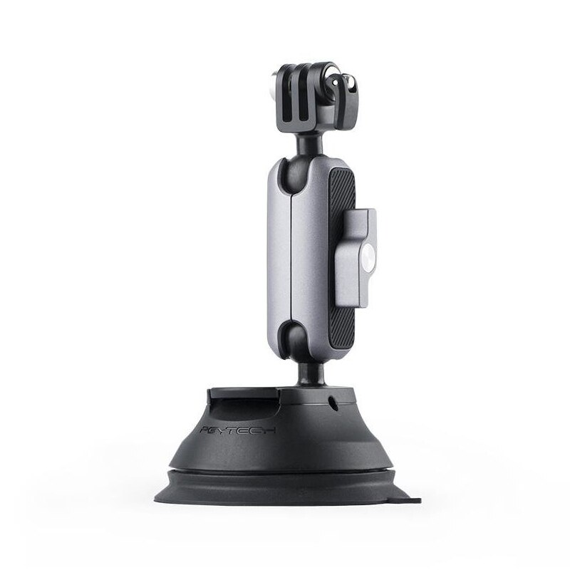Suport pentru ventuza PGYTECH pentru camere sport (P-GM-132), Negru/Gri