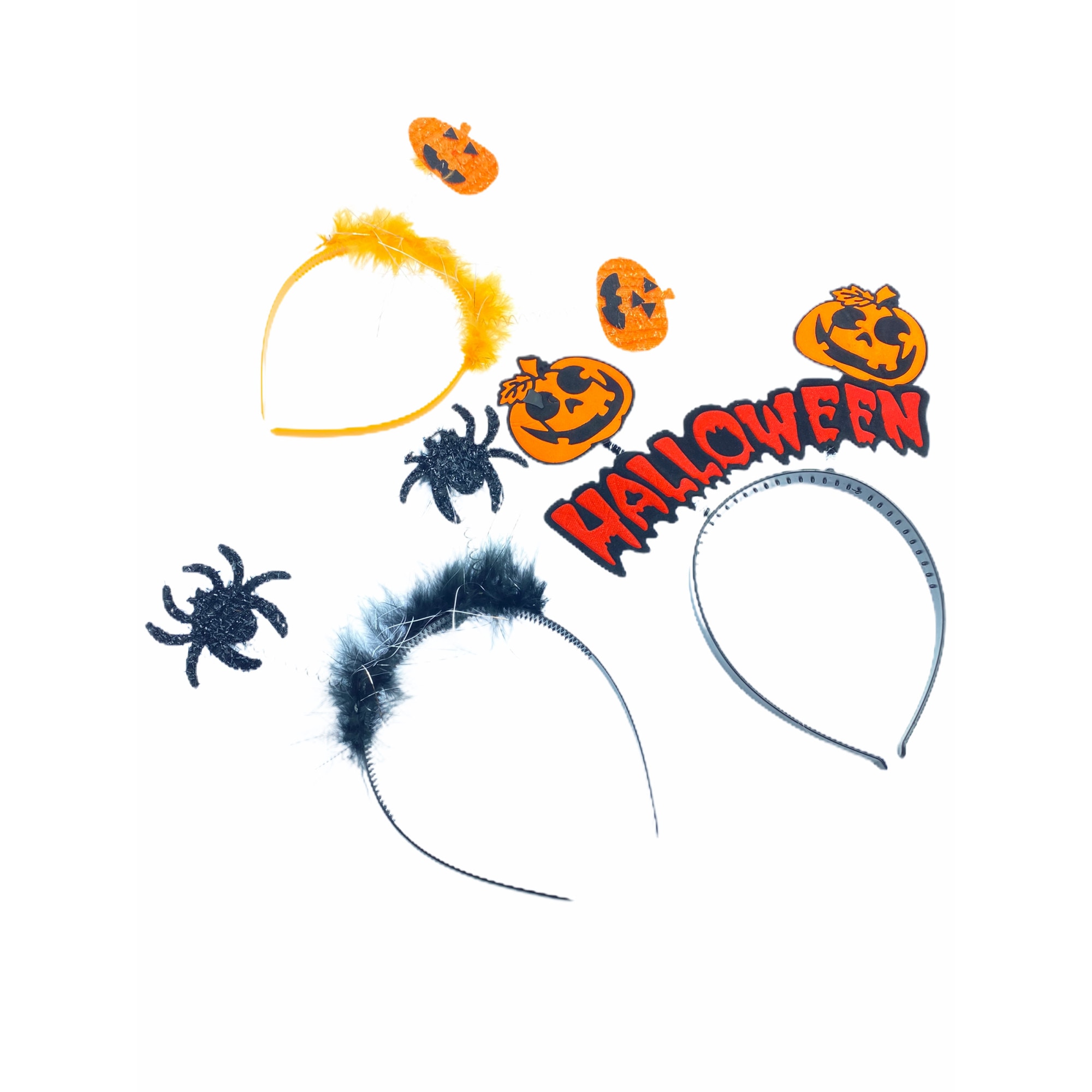 Set Atelier 3 coronite pentru Halloween, Plastic