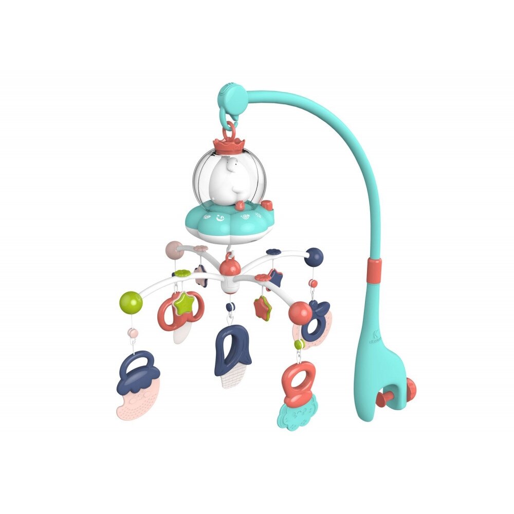 Carusel muzical multifunctional KikkaBoo All in one Mint