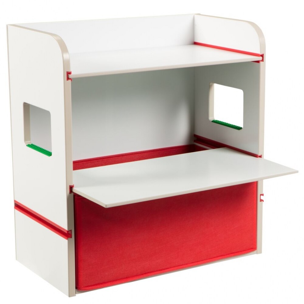 Suport depozitare cu display pentru constructii tip Lego