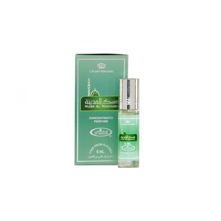 Парфюм Al Rehab Musk Al Madinah, цитрусов, ориенталски аромат, 6 мл