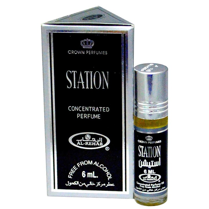 Al Rehab Station parfüm, virágos illat, 6 ml