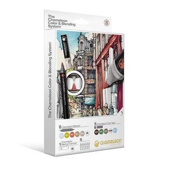Set markere si nuantatoare Chameleon cu schimbare tonalitate 11 buc/set CS6608UK Set markere si nuantatoare Chameleon cu schimbare tonalitate 11 buc/set CS6608UK
