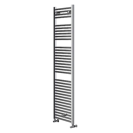 Calorifer baie portprosop, Vision, drept, cromat, 450x1703mm, 625w