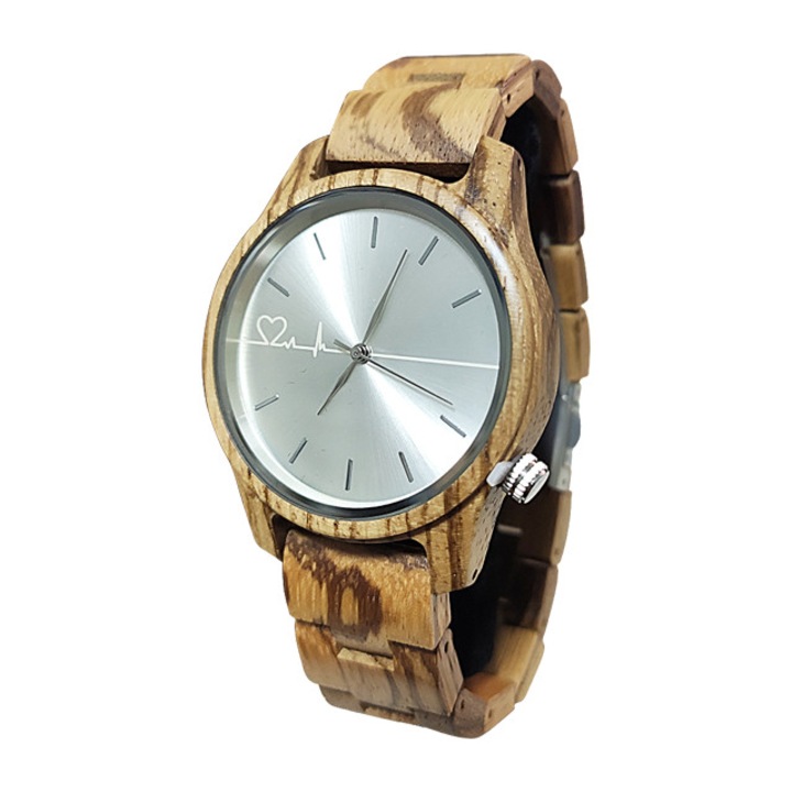 Ceas de lemn personalizat - Siberian