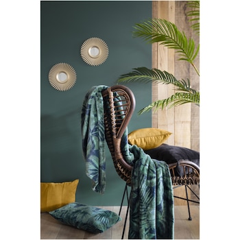 Patura Jungle Green Mistral Home, 130x170 cm, verde inchis Patura Jungle Green Mistral Home, 130x170 cm, verde inchis