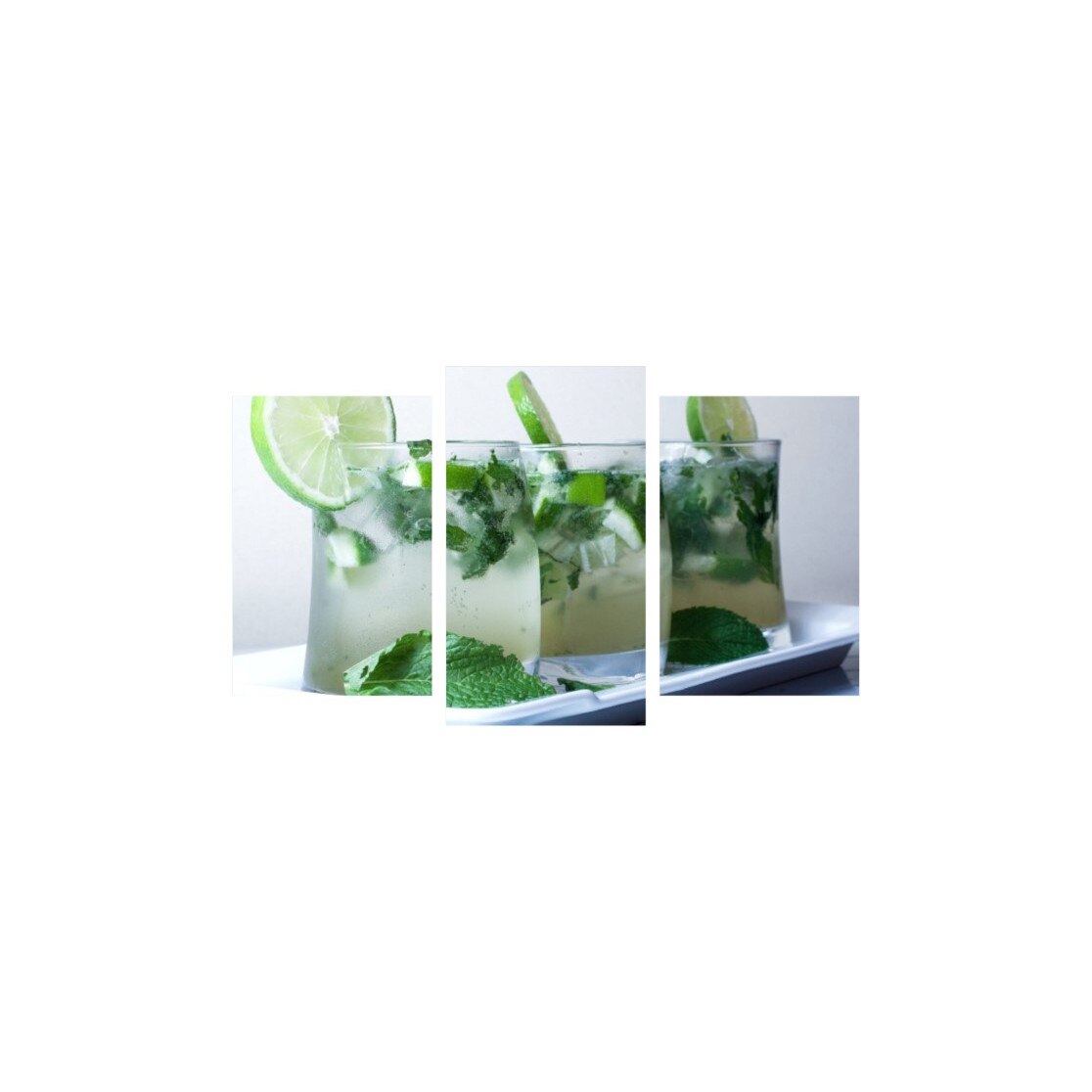 Tablou multicanvas 3 piese 150x90 cm, Food and Drinks model 69