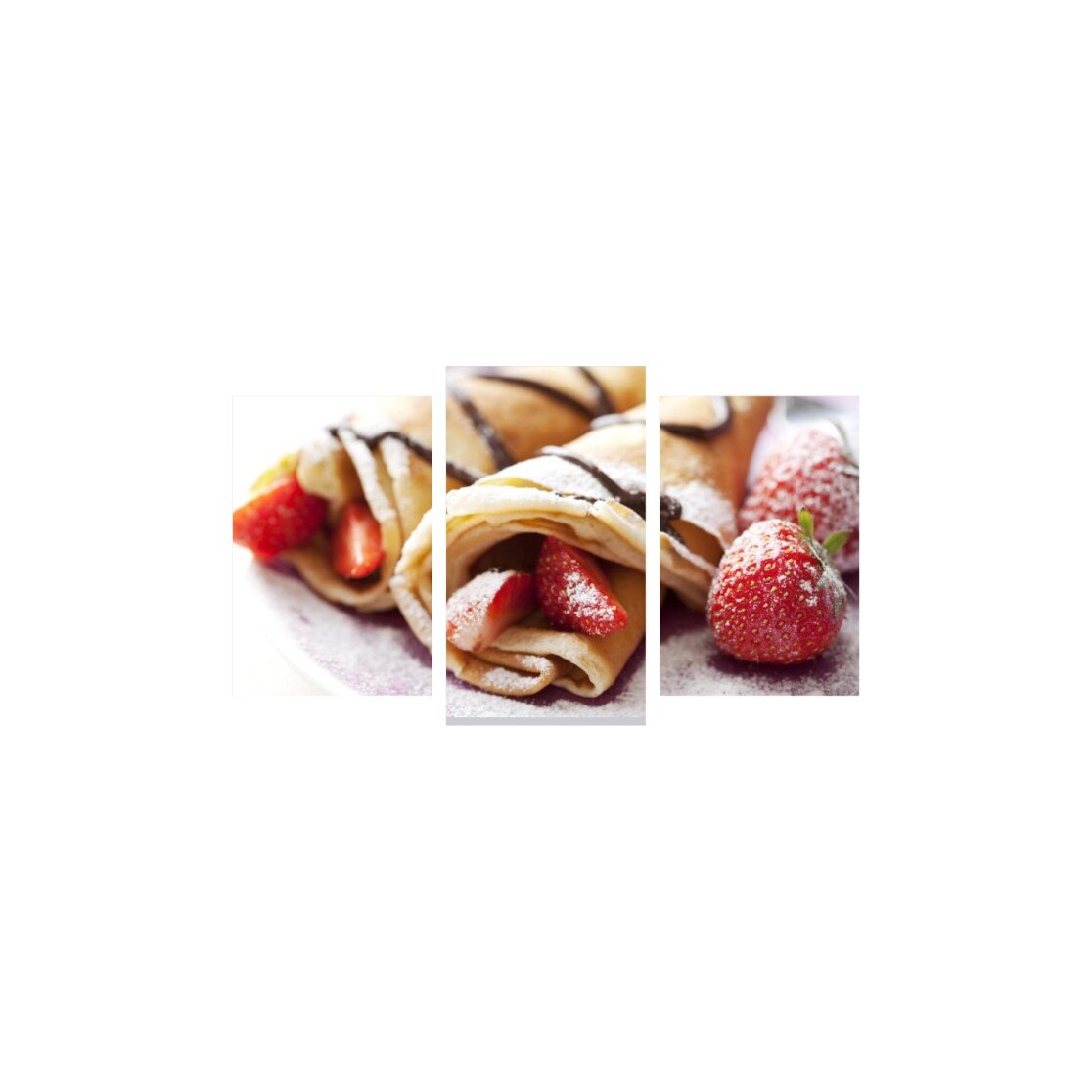 Tablou multicanvas 3 piese 150x90 cm, Food and Drinks model 98