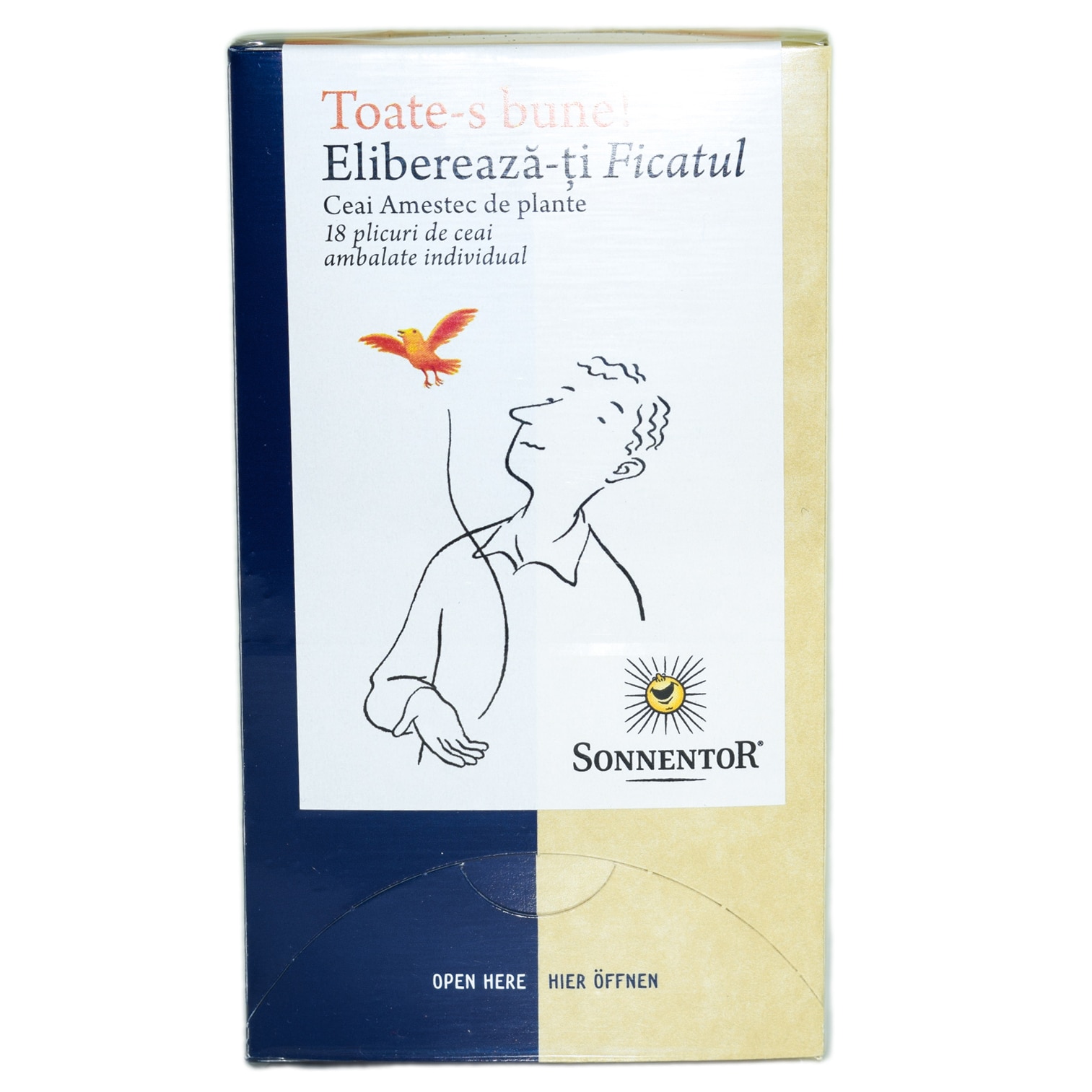 Ceai ''Toate-s Bune!'' Elibereaza-ti Ficatul Eco, 18 pliculete