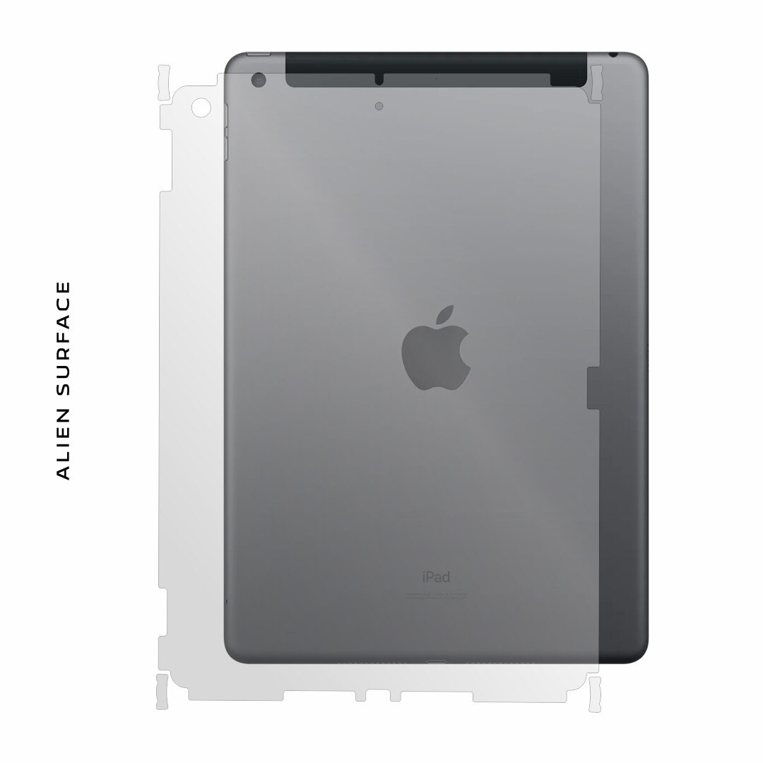Folie Alien Surface, Apple iPad 10.2 (2020) Gen.8, protectie spate, laterale