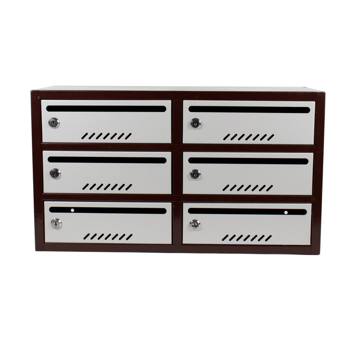 Ztools EXT 5568 postafiók, 6. modul, 340x600x200 mm