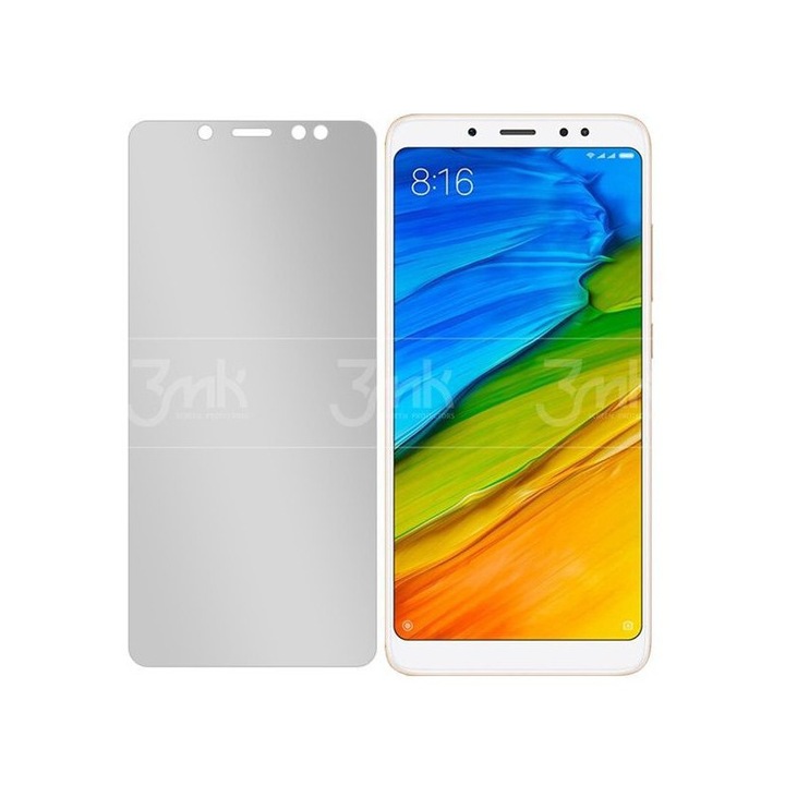 3MK Védőfólia Xiaomi Redmi Note 5 / 5 Pro készülékekhez, Rugalmas, átlátszó