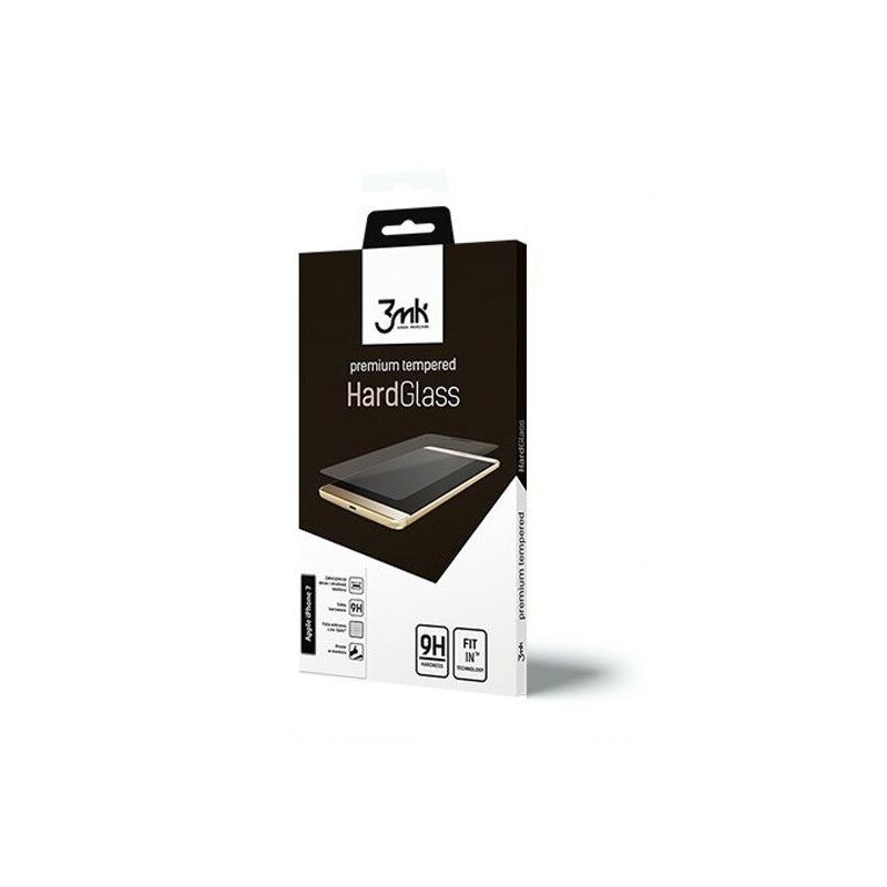 Folie de sticla 3MK Hardglass pentru Iphone 7, 9H, Transparenta