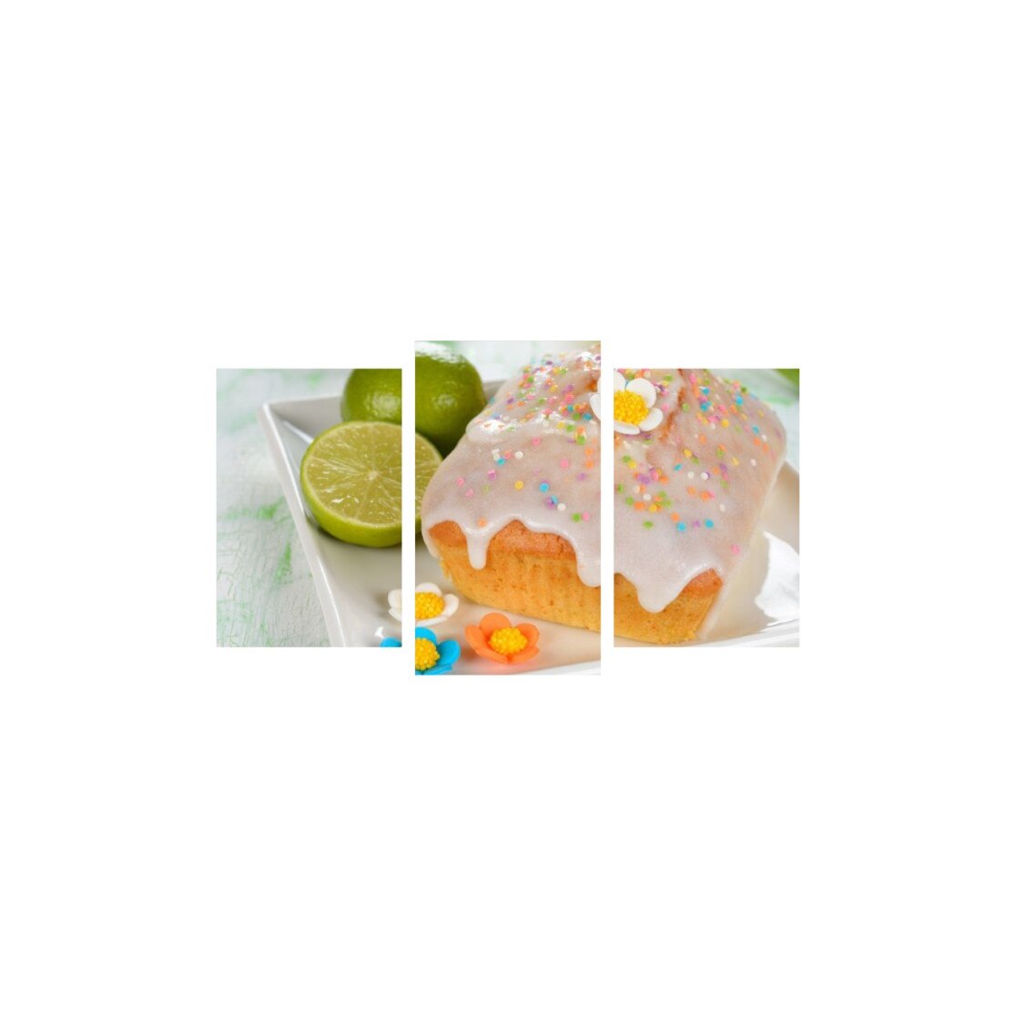 Tablou multicanvas 3 piese 150x90 cm, Food and Drinks model 77