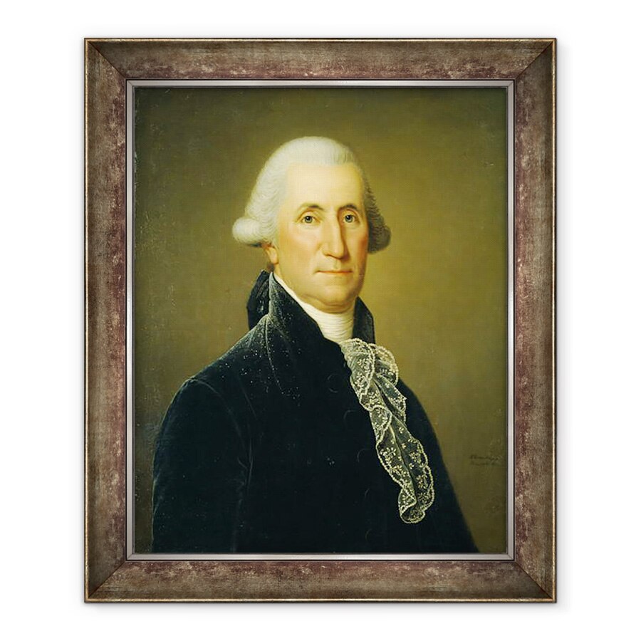Tablou inramat - Adolf Ulrich Wertmuller - George Washington, 90 x 110 cm