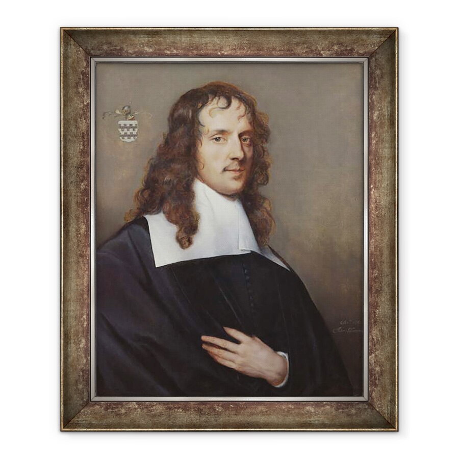 Tablou inramat - Adriaen Hanneman - Portret De Nicolas van der Haer, 50 x 60 cm