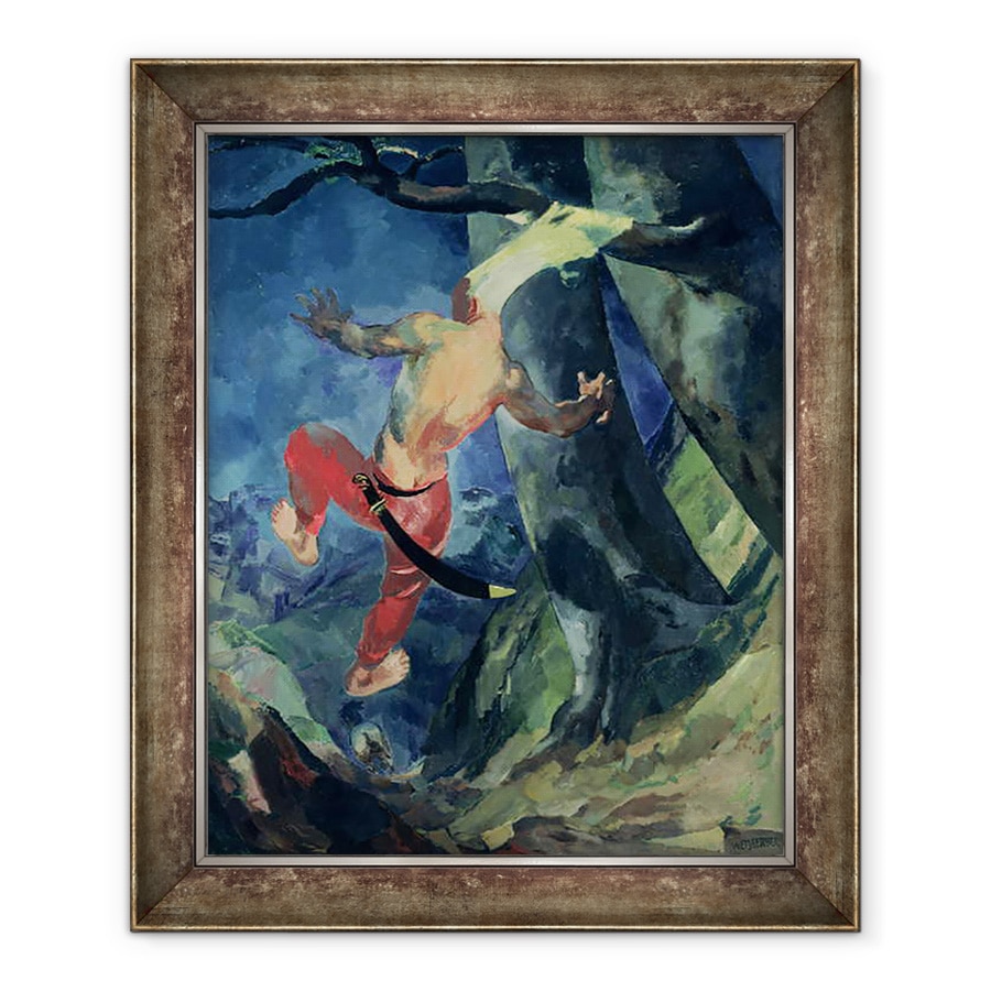 Tablou inramat - Albert Weisgerber - Absalom, 90 x 110 cm