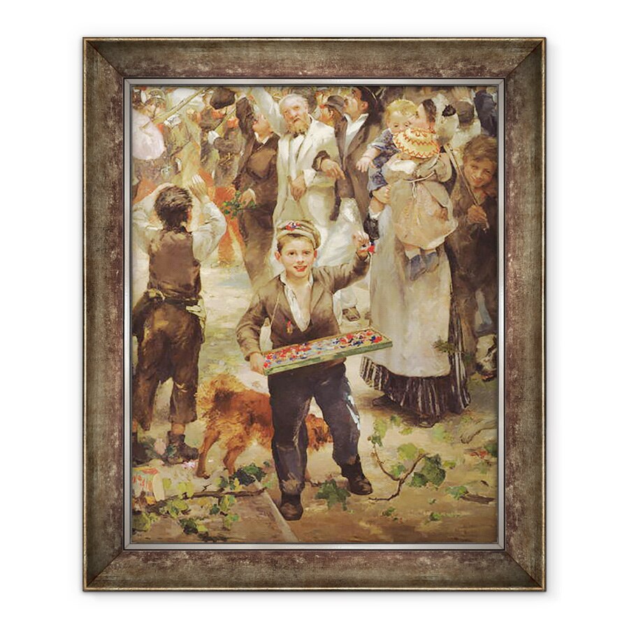 Tablou inramat - Alfred Roll - 14 Iulie 1880, 90 x 110 cm