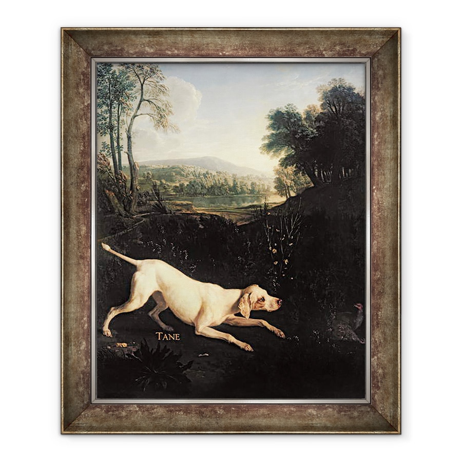 Tablou inramat - Alexandre-Francois Desportes - Cainele lui Louis al XIV-lea, 90 x 110 cm