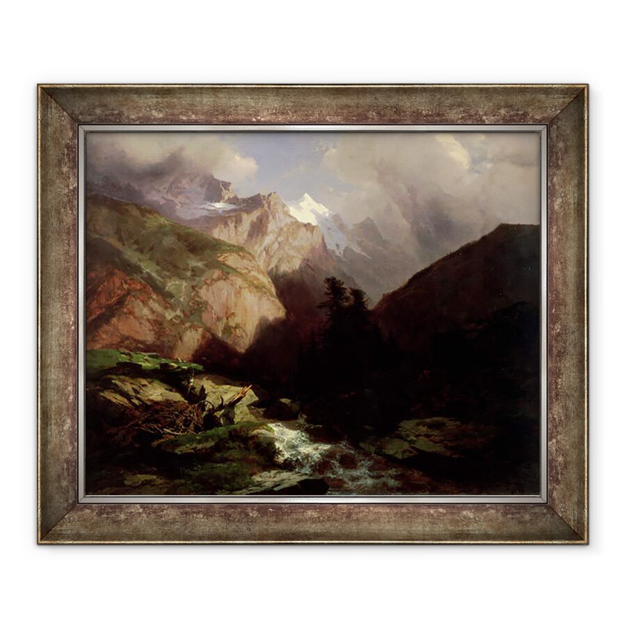 Tablou inramat - Alexandre Calame - Jungfrau, 90 x 110 cm