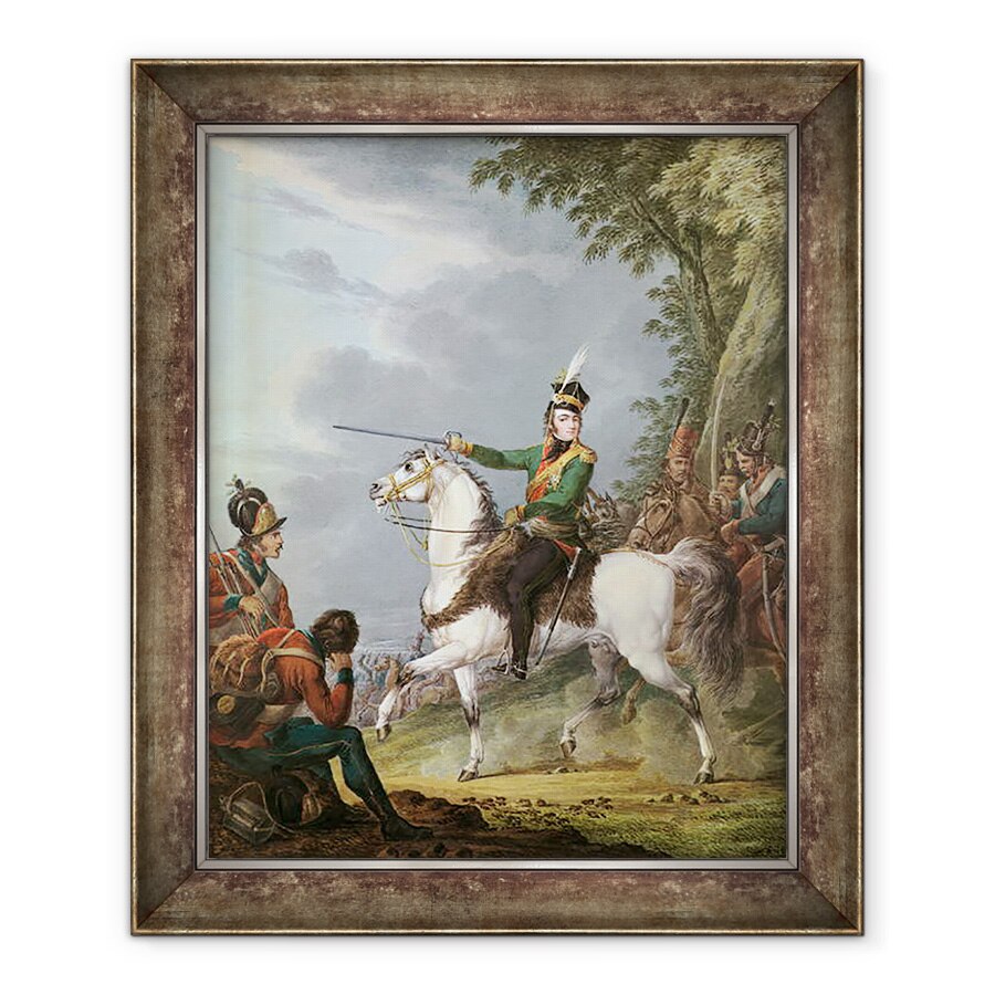 Tablou inramat - Alexander Orlowski - Printul Jozef Antoni Poniatowski 1763-1813 1809-13, 90 x 110 cm