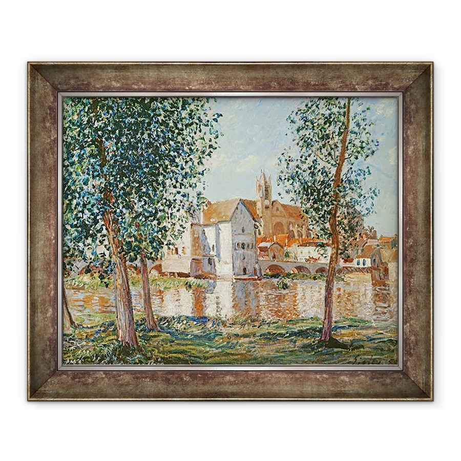 Tablou inramat - Alfred Sisley - Loing de la Moret, 90 x 110 cm