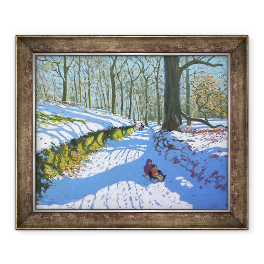 Tablou inramat - Andrew Macara - Sanius prin padure, Parcul Osmaston, Derby,2018, 90 x 110 cm