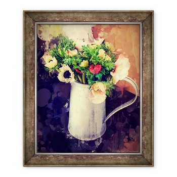 Tablou inramat - AlyZen Moonshadow - Anemone in ulcior, 2014, 50 x 60 cm Tablou inramat - AlyZen Moonshadow - Anemone in ulcior, 2014, 50 x 60 cm