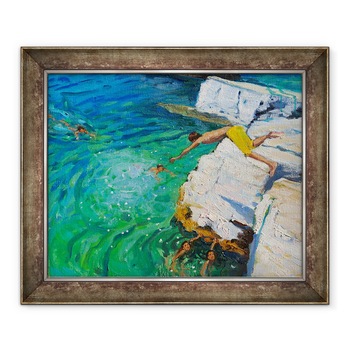 Tablou inramat - Andrew Macara - Detaliu al scafandrului, Placi Rock, Skiathos, Grecia.2015, 50 x 60 cm Tablou inramat - Andrew Macara - Detaliu al scafandrului, Placi Rock, Skiathos, Grecia.2015, 50 x 60 cm